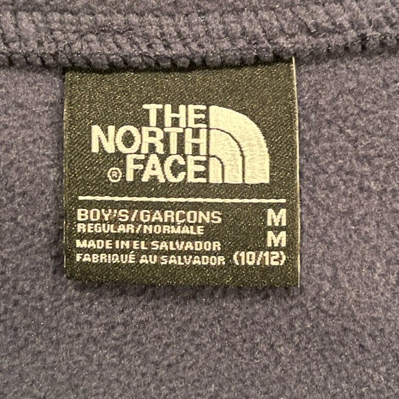 The North Face Boy’s Green and Blue fleece - Picture 4 of 4